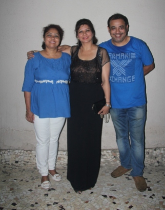 Preetha Roy, Shetal Gupta, Rajesh Roy at Rajesh Roy's announcement of shoot At Site and his birthday celebrations at The Terrace